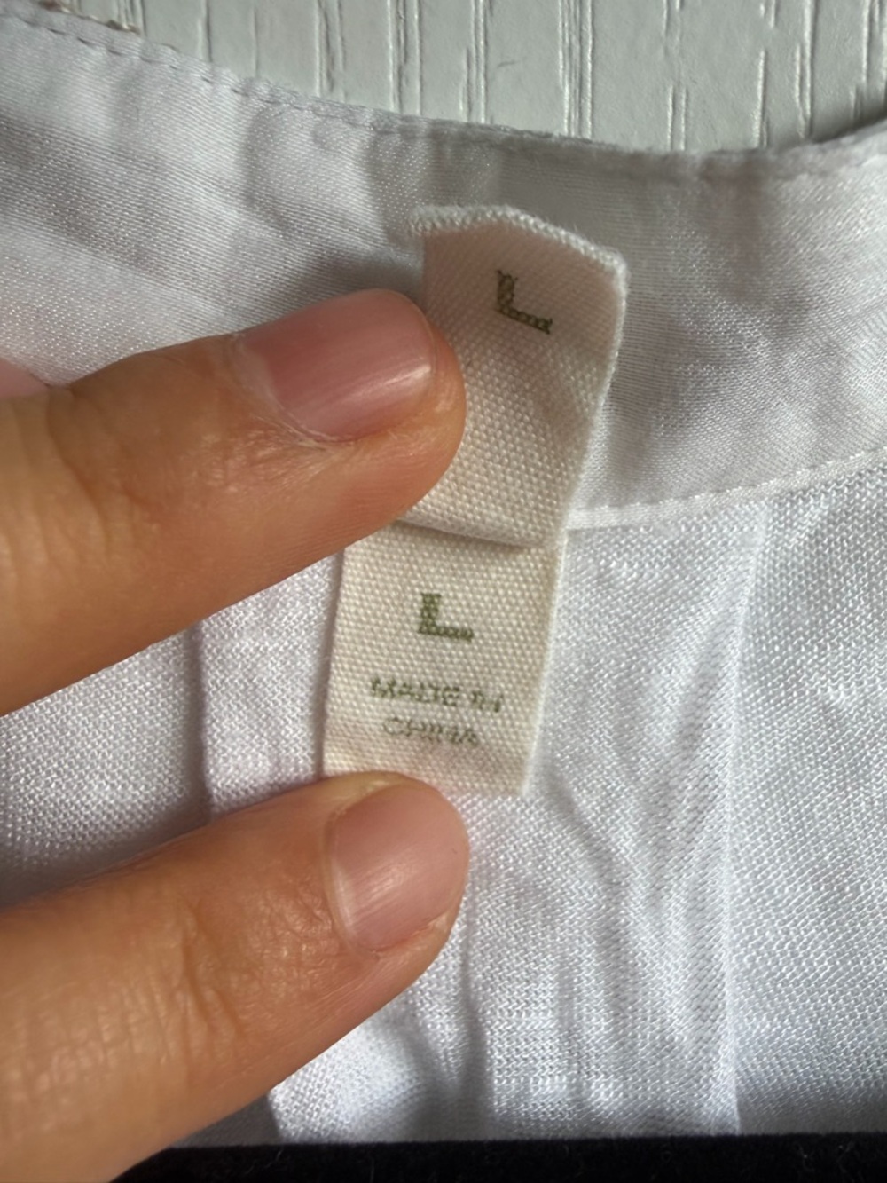 TINY Silk Cotton Blend Embroidered Boho Button Down Tunic Shirt Size Large - Picture 13 of 15